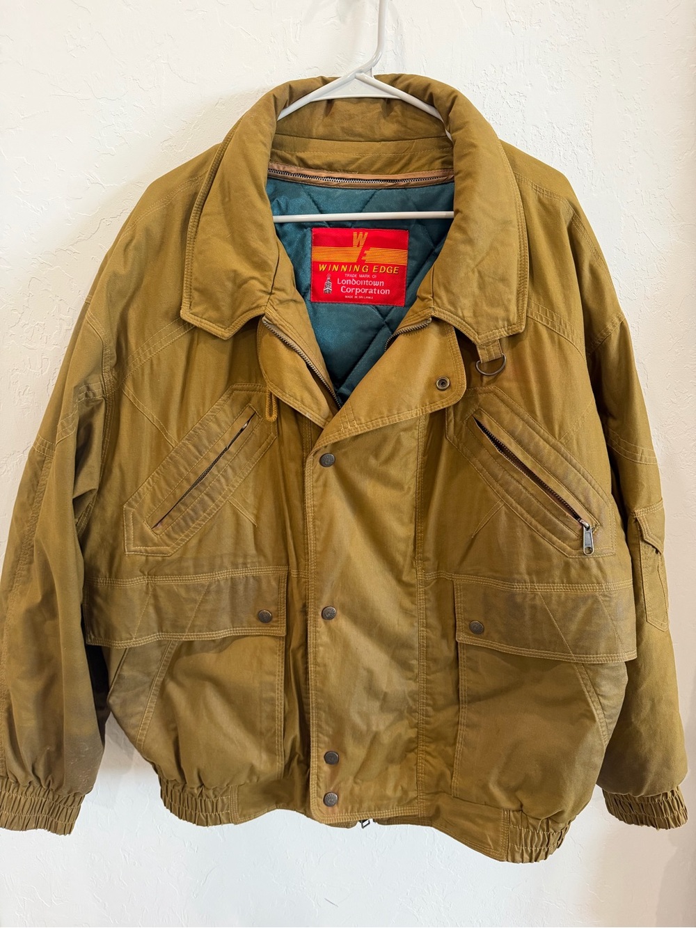 Men's Tan Utility Jacket